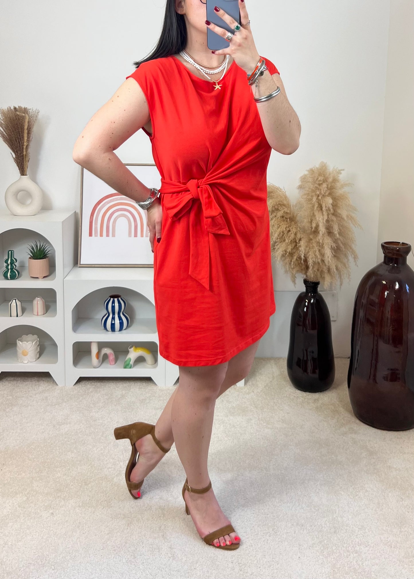Robe Ada Corail