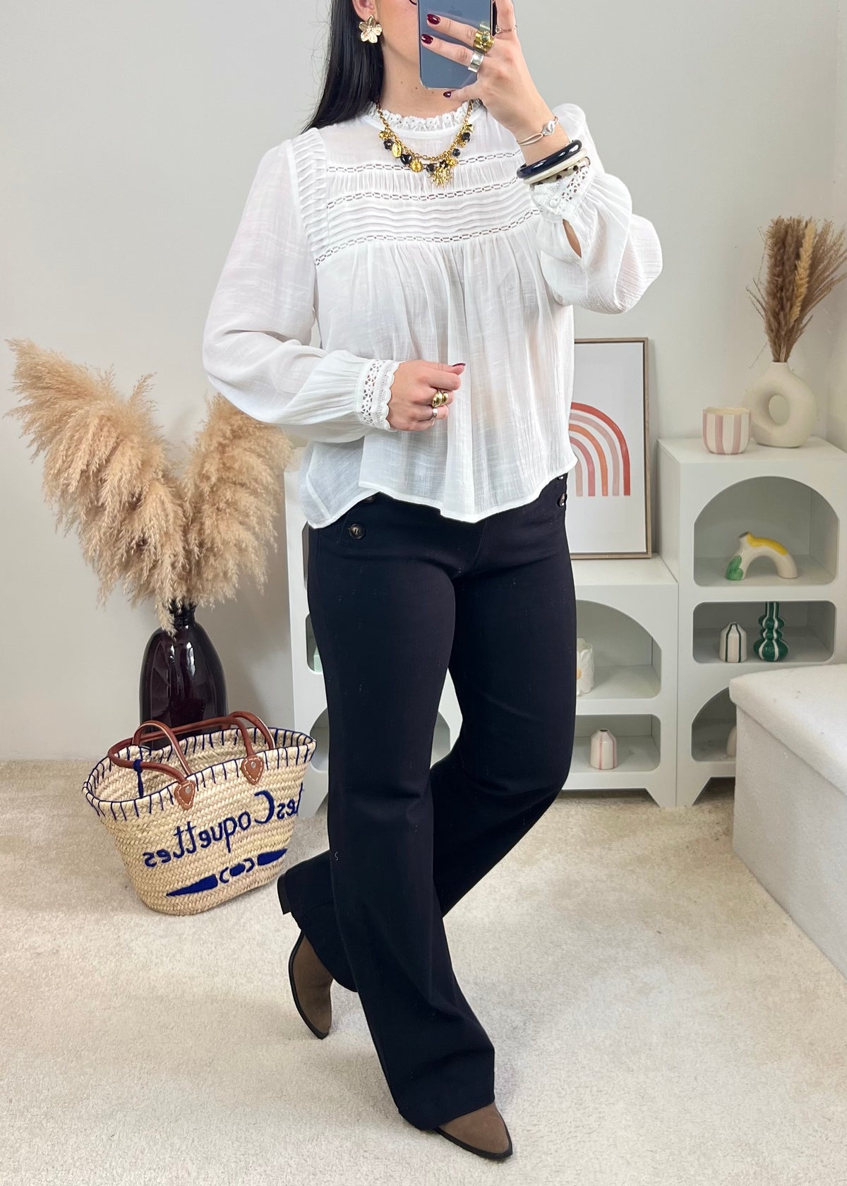 Blouse Aiko Écru