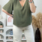 Blouse Ema Kaki