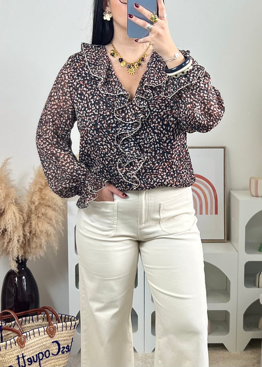Blouse Maëlys Noire