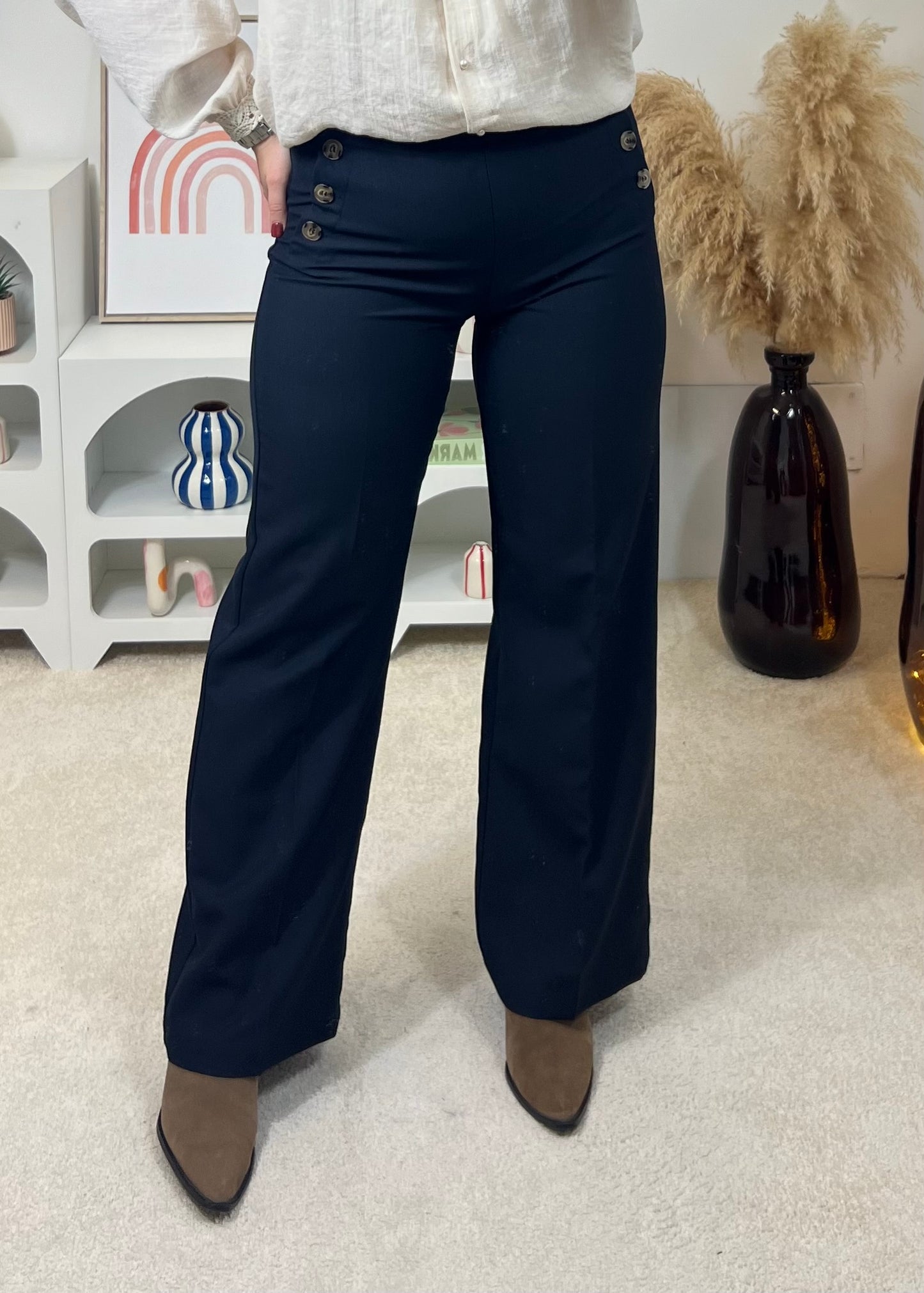 Pantalon Paula Marine