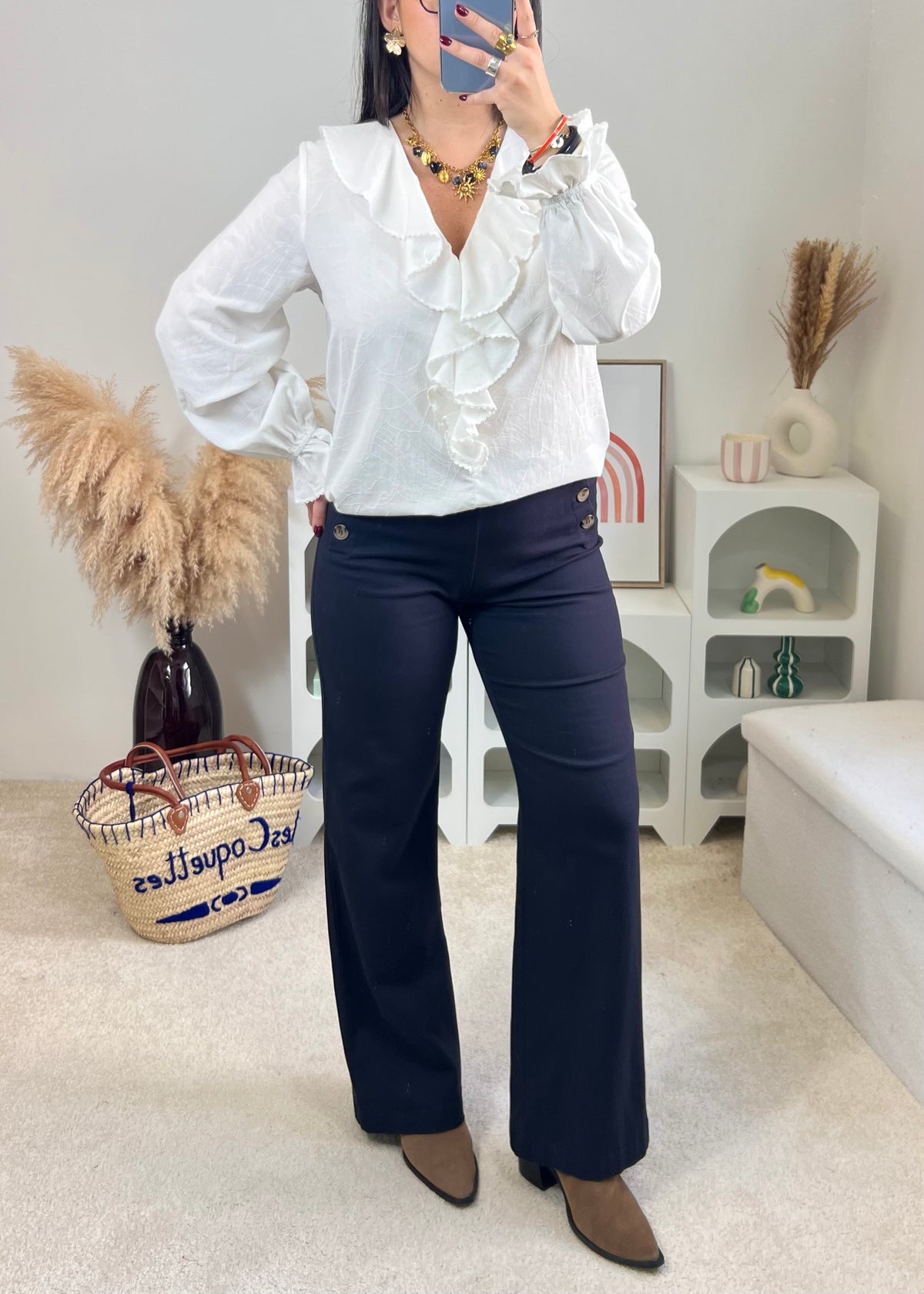Blouse Ruby Écru