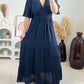 Robe Maïa Marine