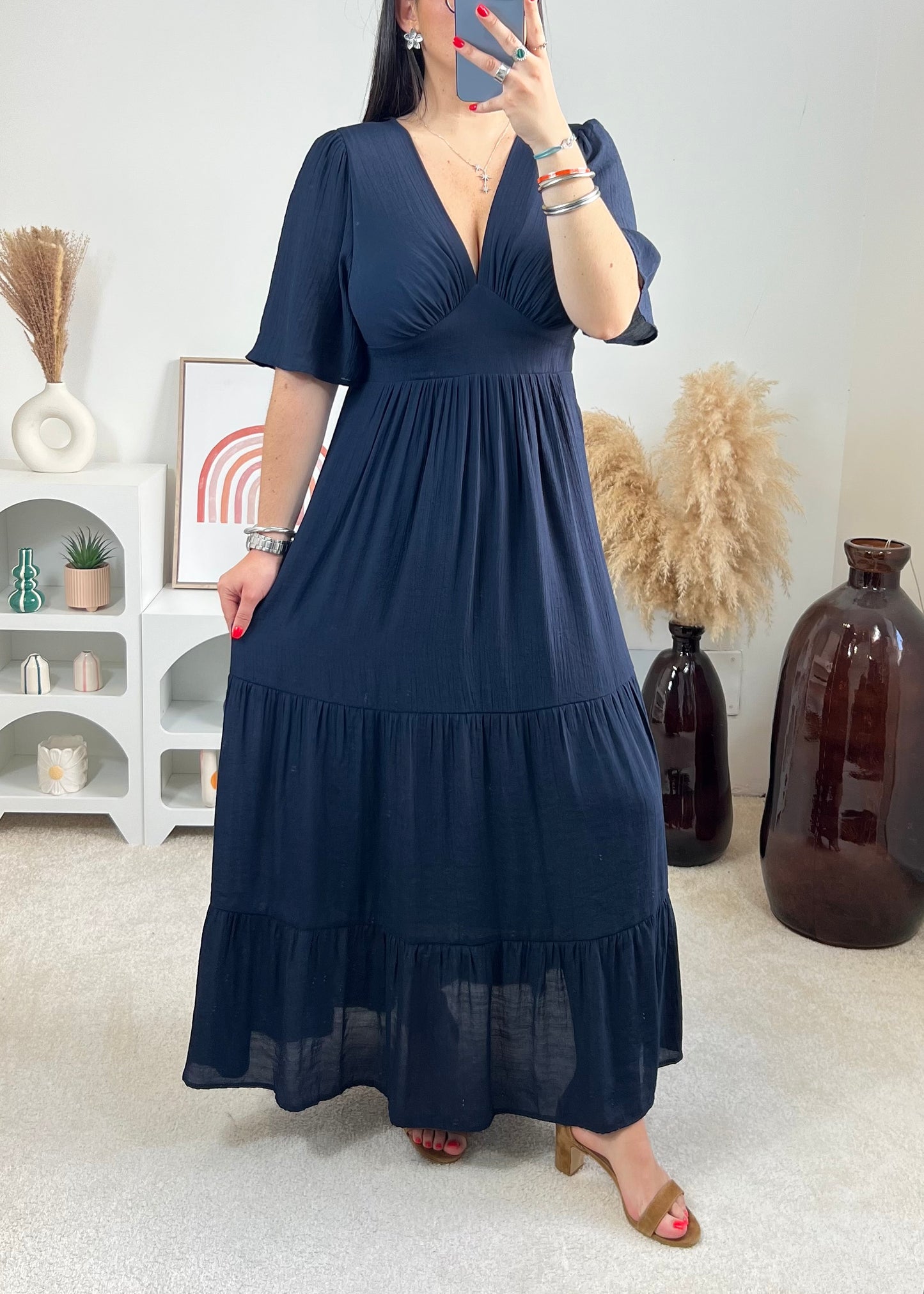 Robe Maïa Marine