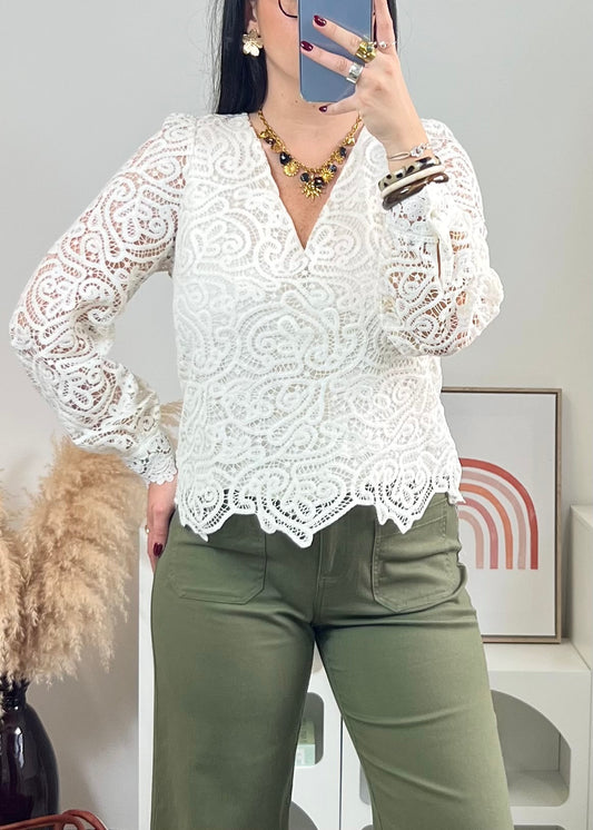 Blouse Maud Ivoire