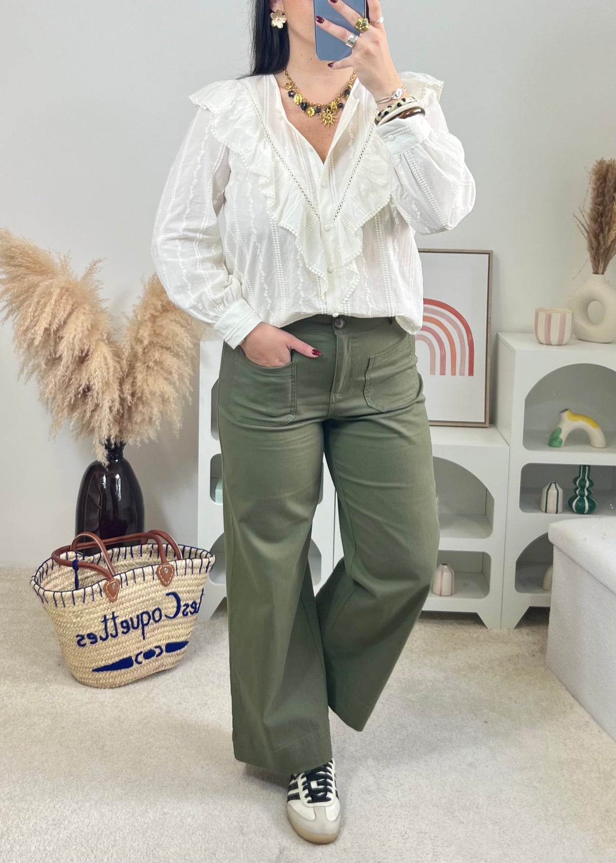 Blouse Léonie Ivoire