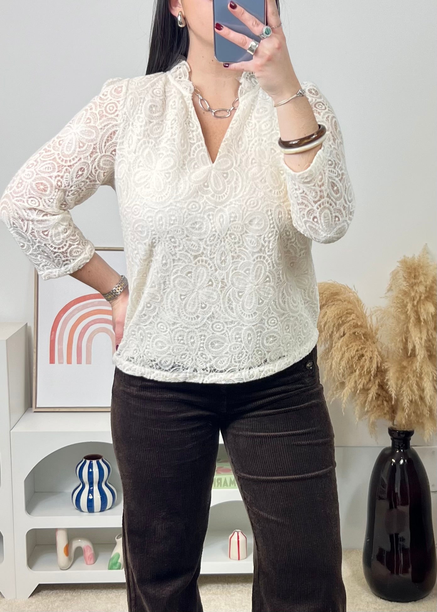 Blouse Kassia Ivoire