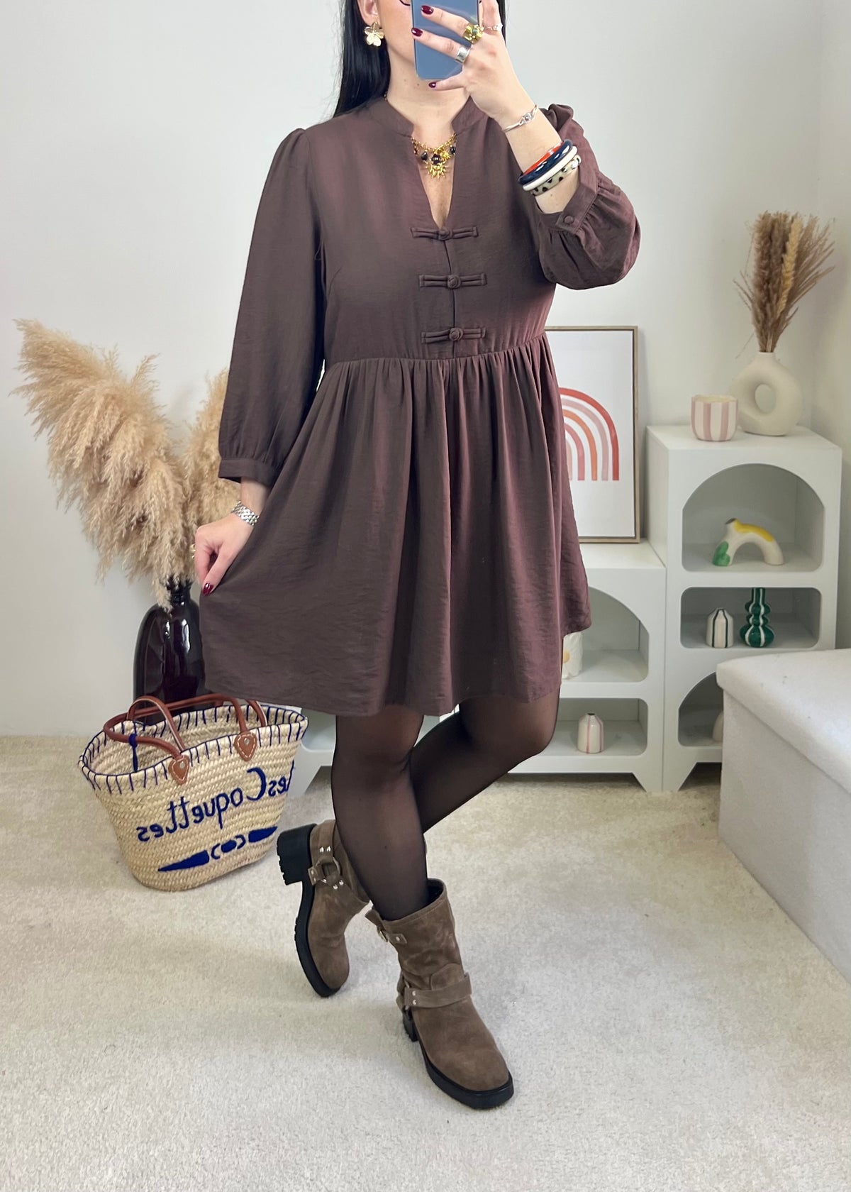 Robe June Choco