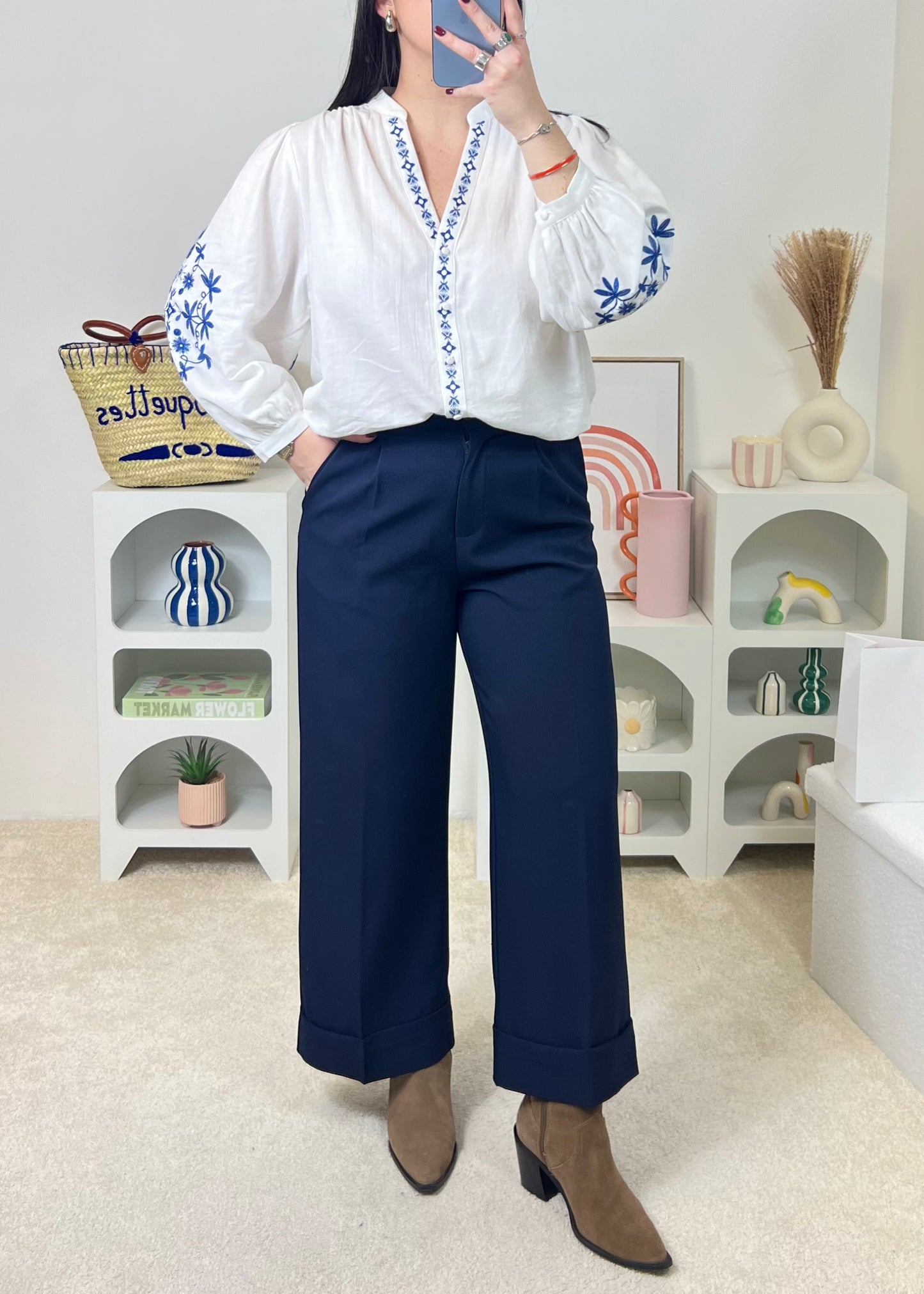 Pantalon Clarisse Marine