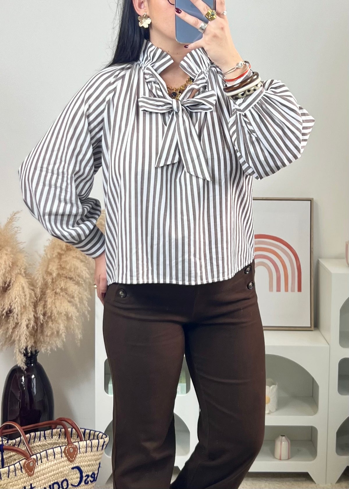 Blouse Naya Choco