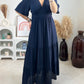 Robe Maïa Marine