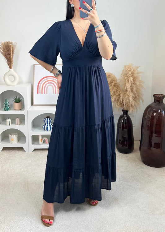 Robe Maïa Marine