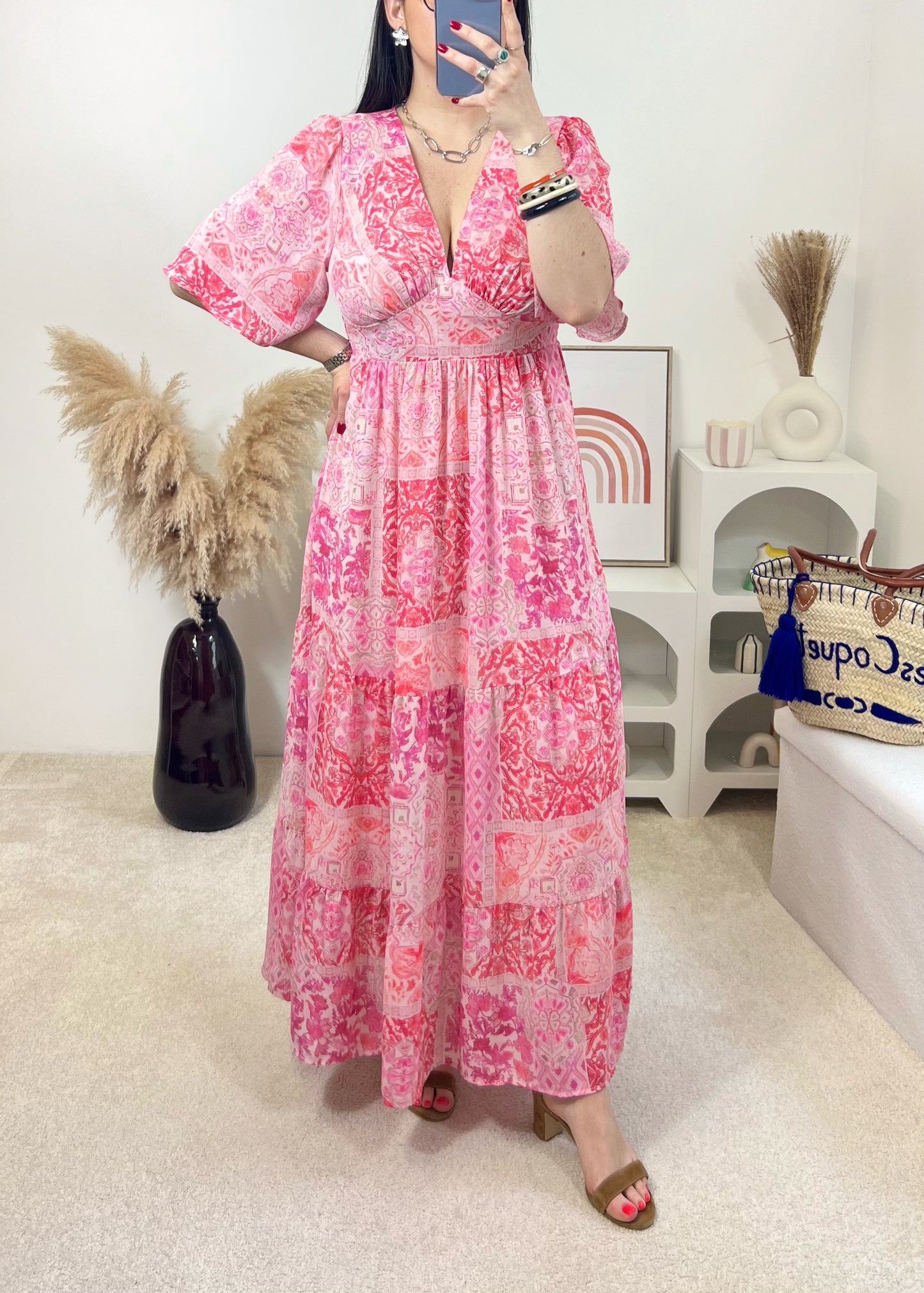 Robe Alba Fushia
