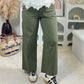 Pantalon Éliza Kaki