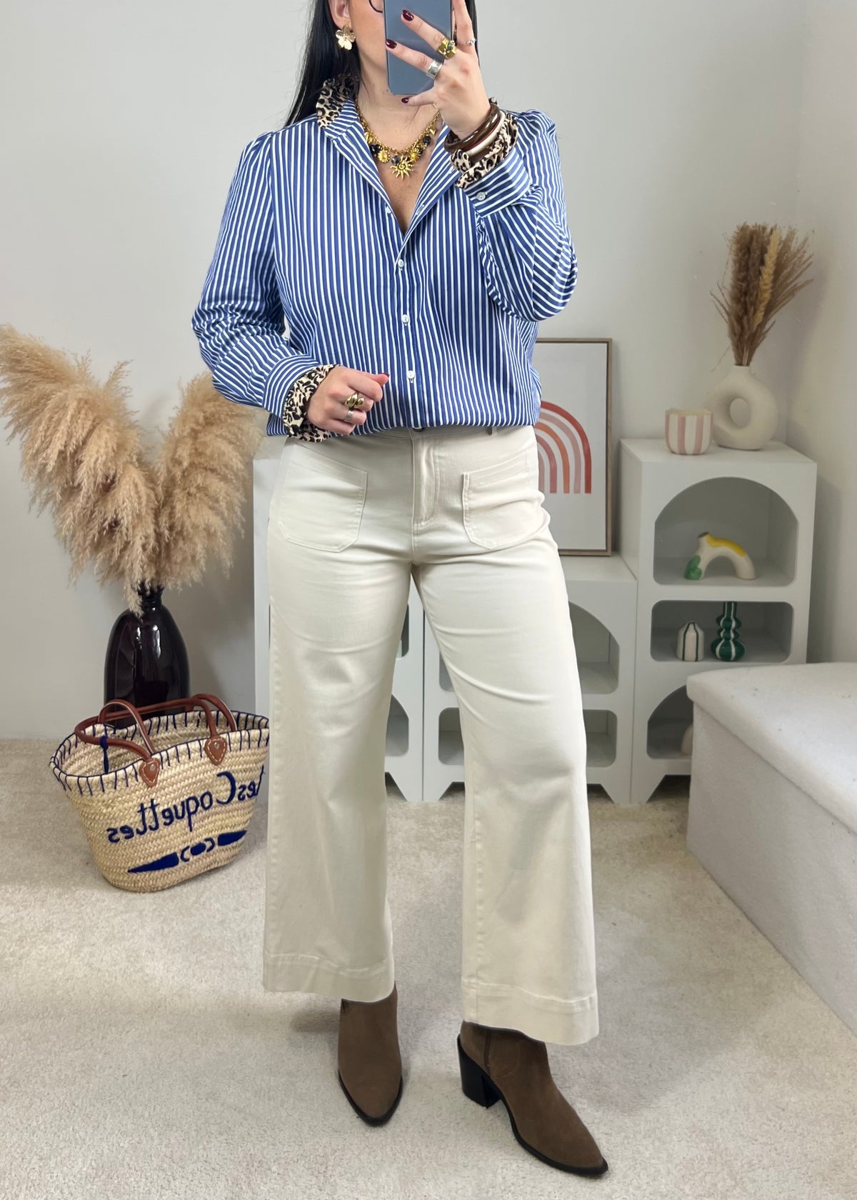 Chemise Emia Bleu