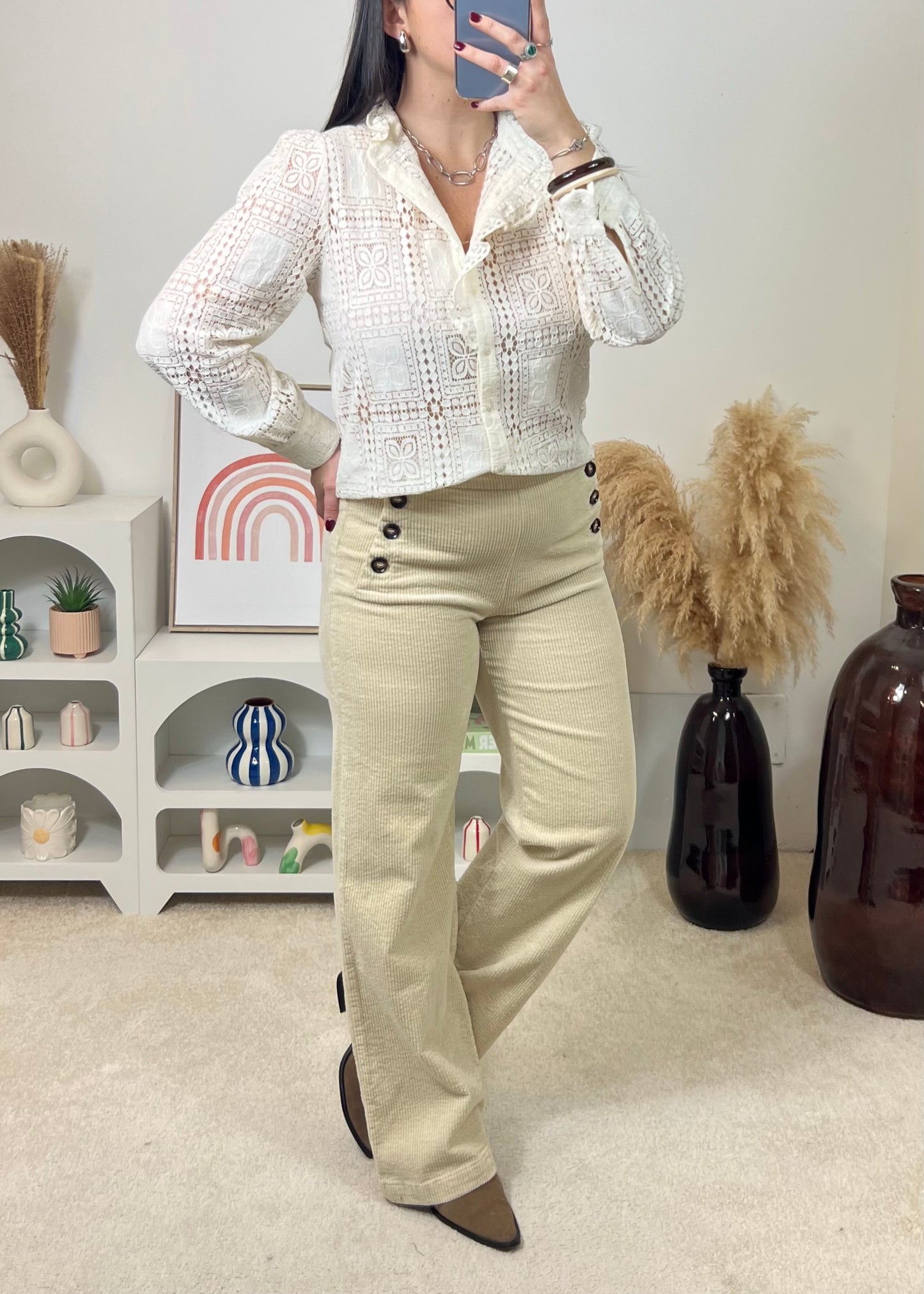 Chemise Clémence Ivoire