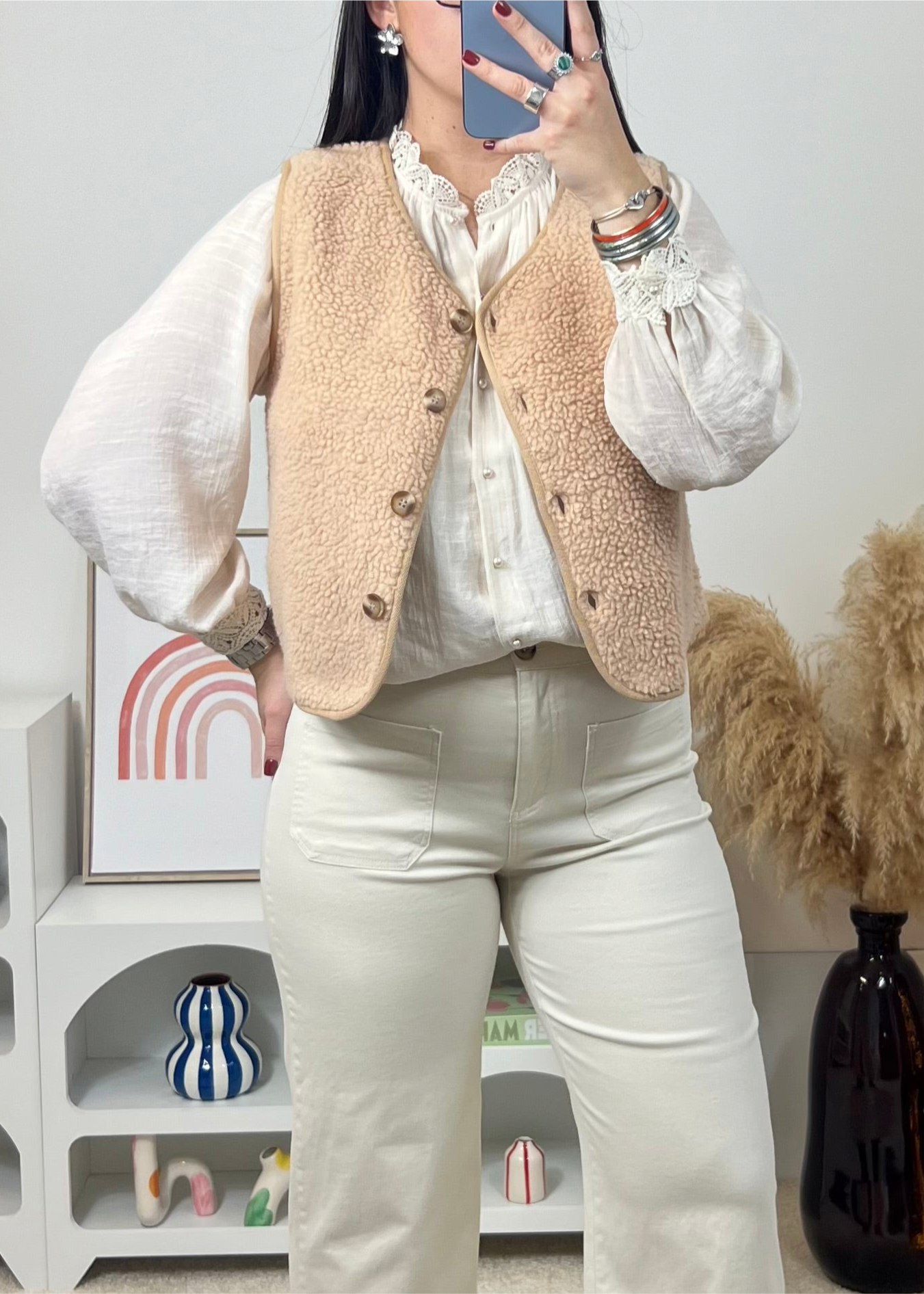 Gilet Lola Camel