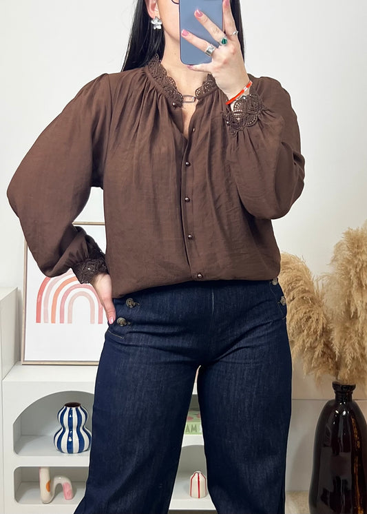 Chemise Emmy Choco