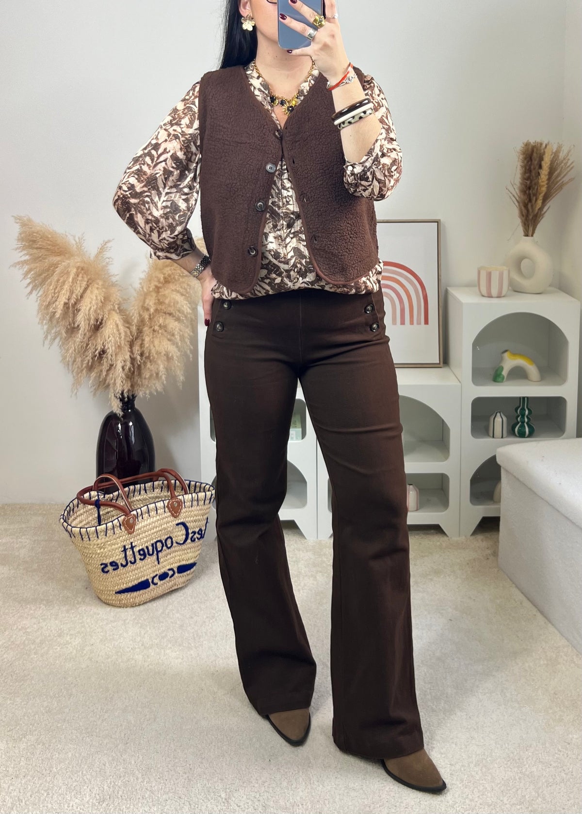 Blouse Amélia Choco
