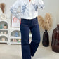 Chemise Emia Blanche/Marine