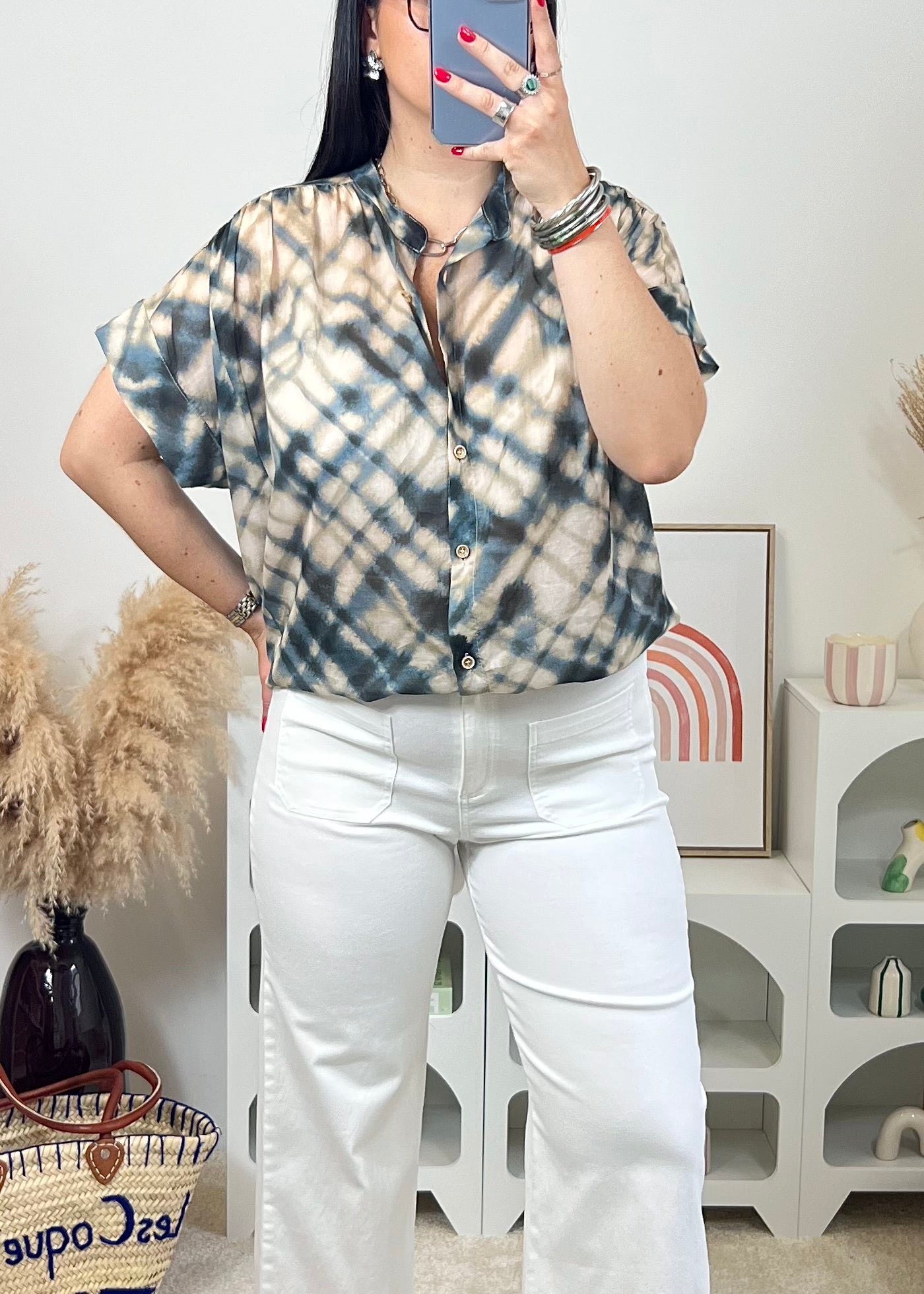 Chemise Naé Marine