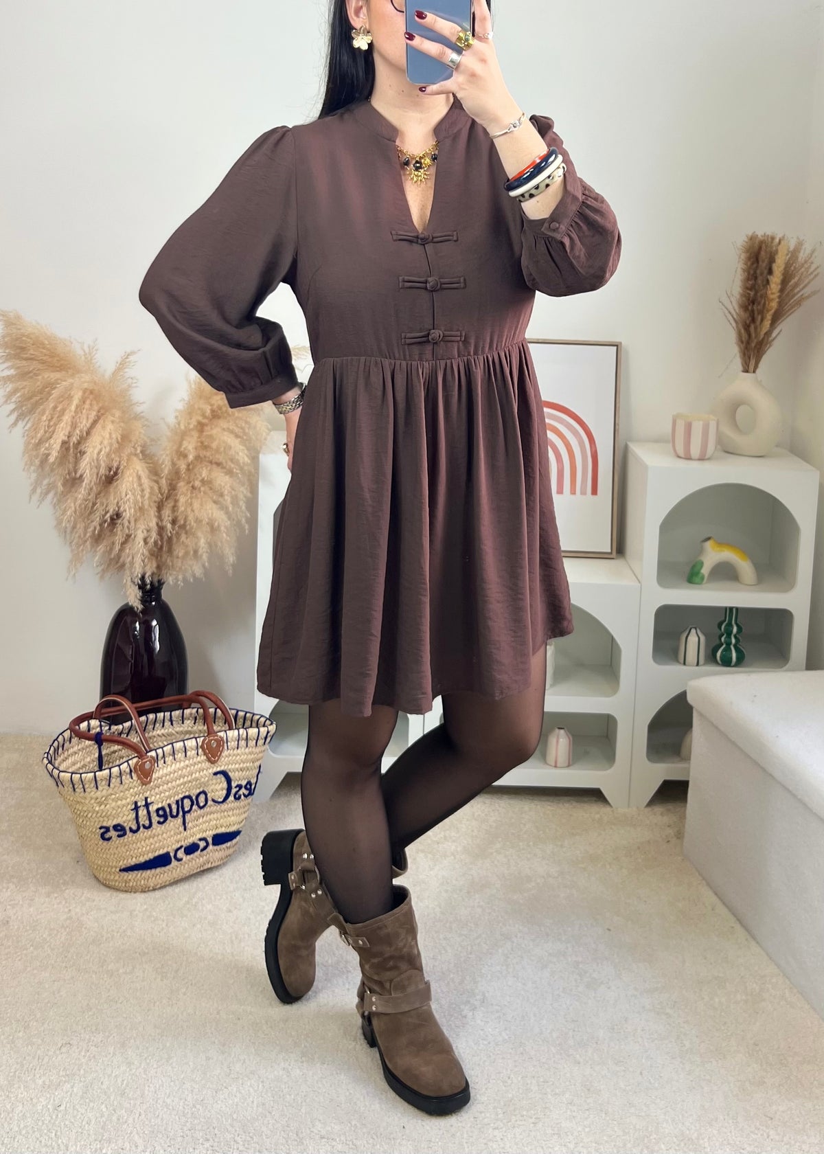Robe June Choco