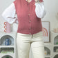 Gilet Doria Vieux-Rose