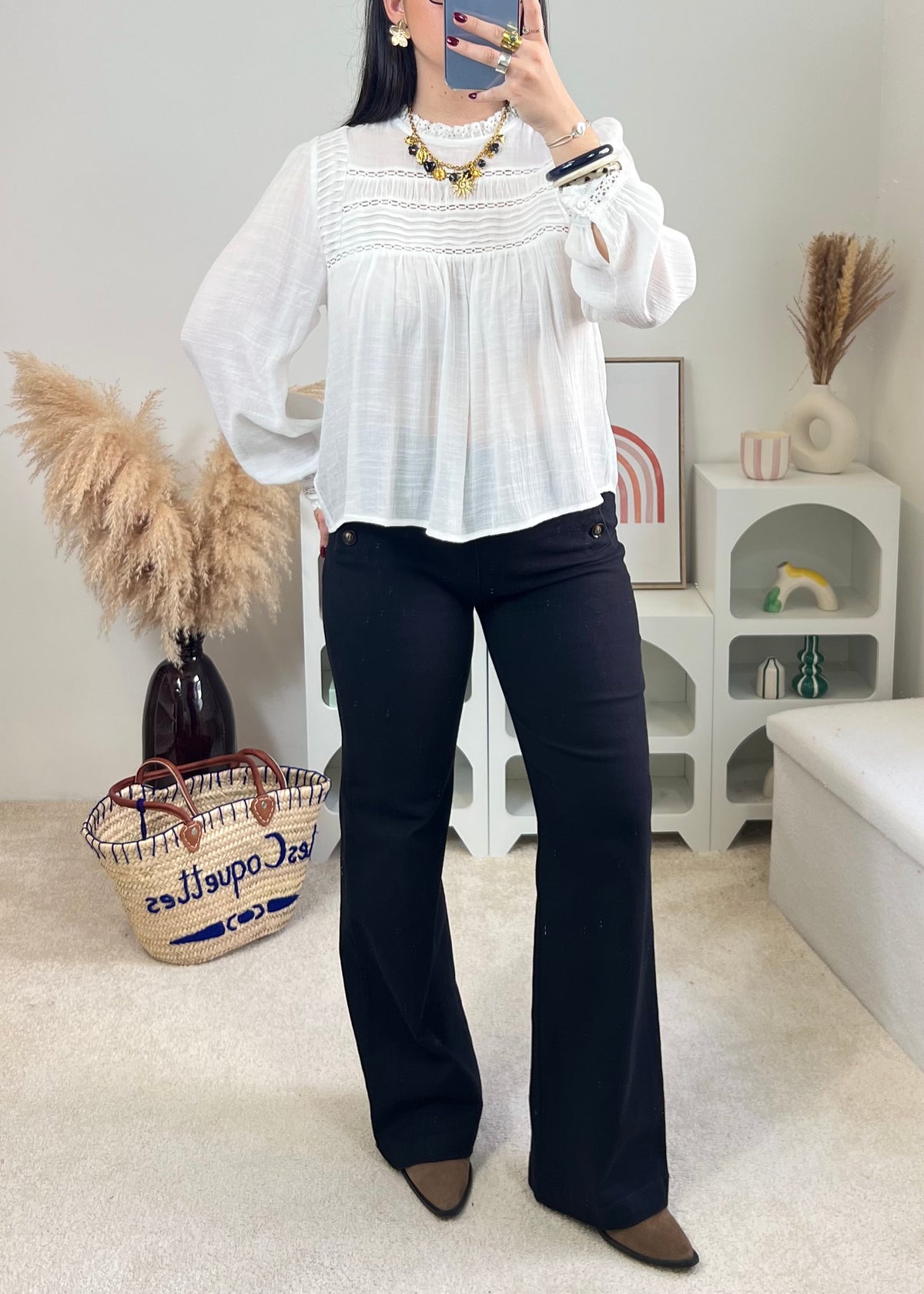 Blouse Aiko Écru