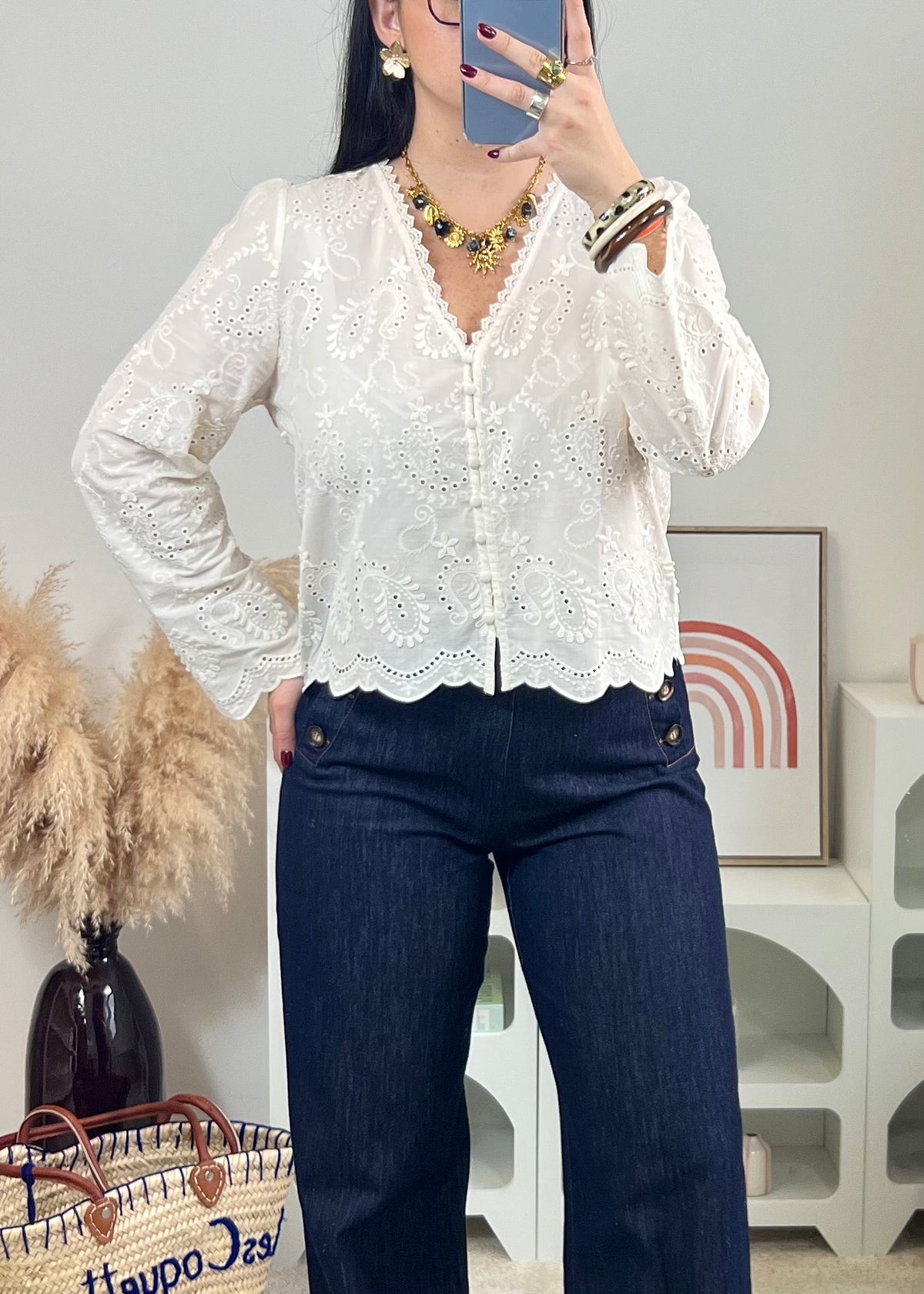Blouse Elsa Ivoire