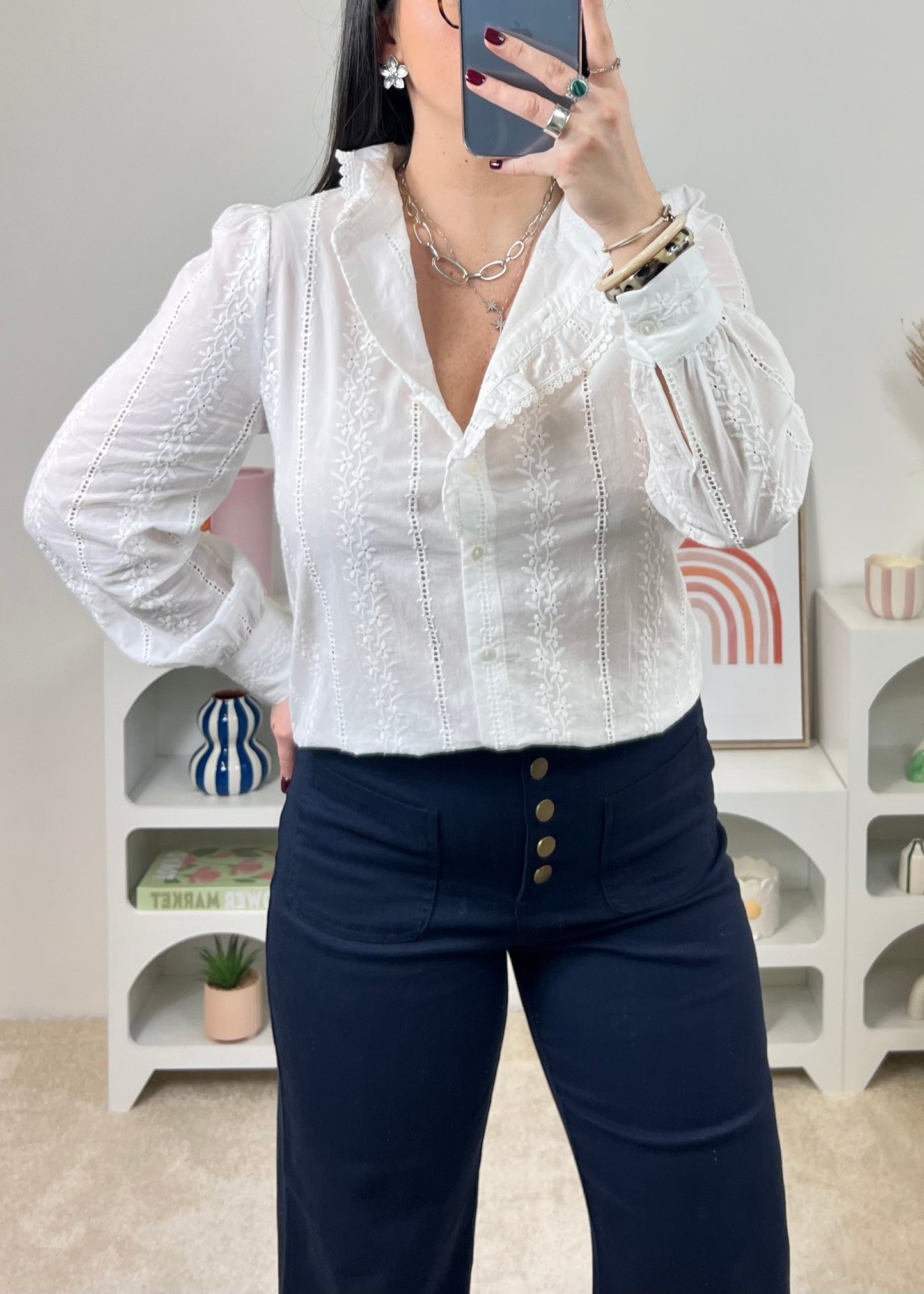 Chemise Lania Écru