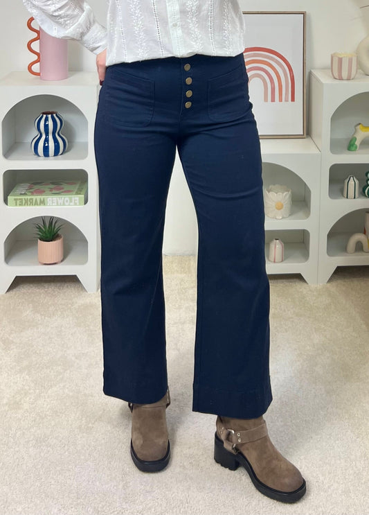 Pantalon Maé Marine