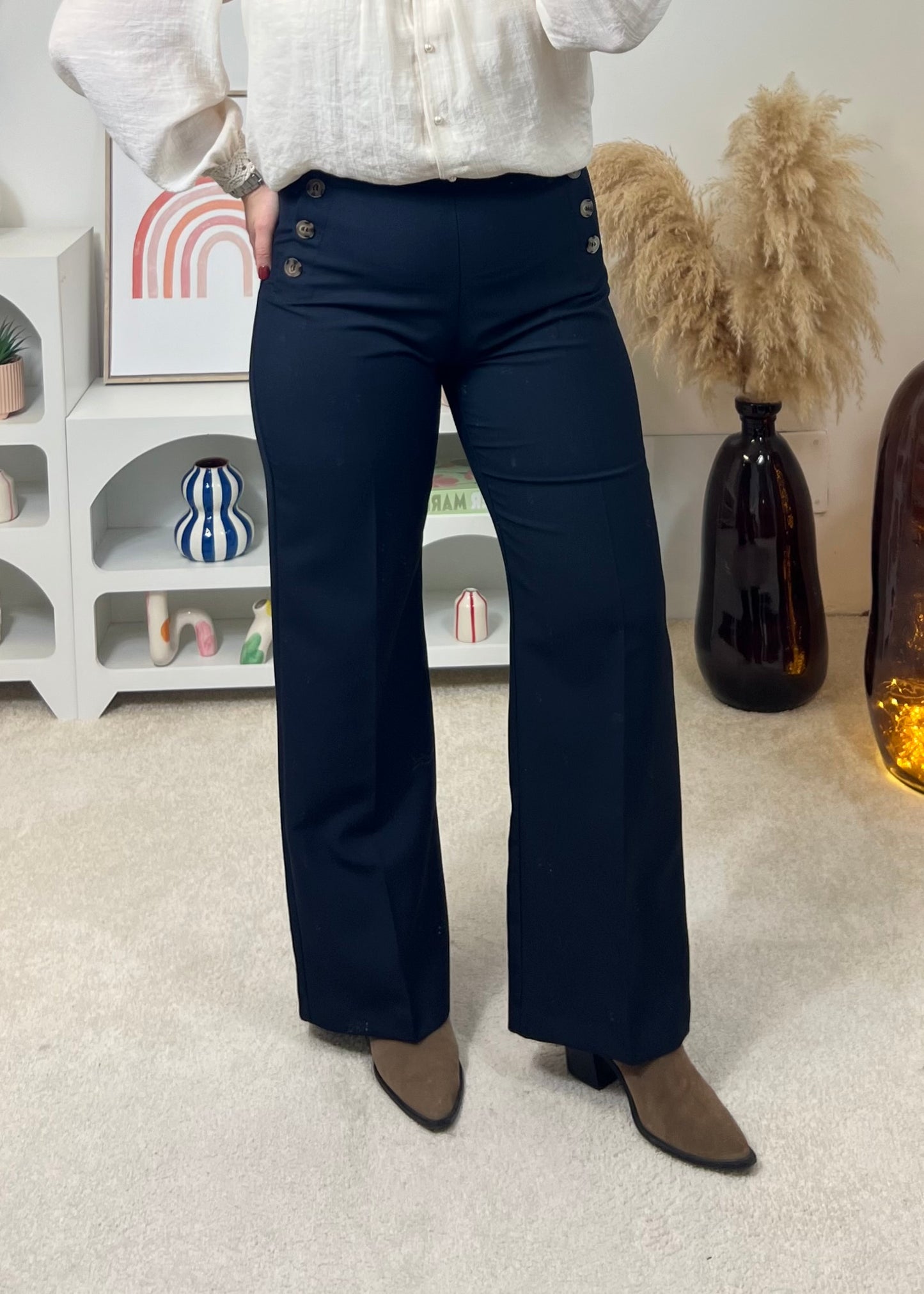 Pantalon Paula Marine