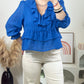 Blouse Eden Bleu Roi