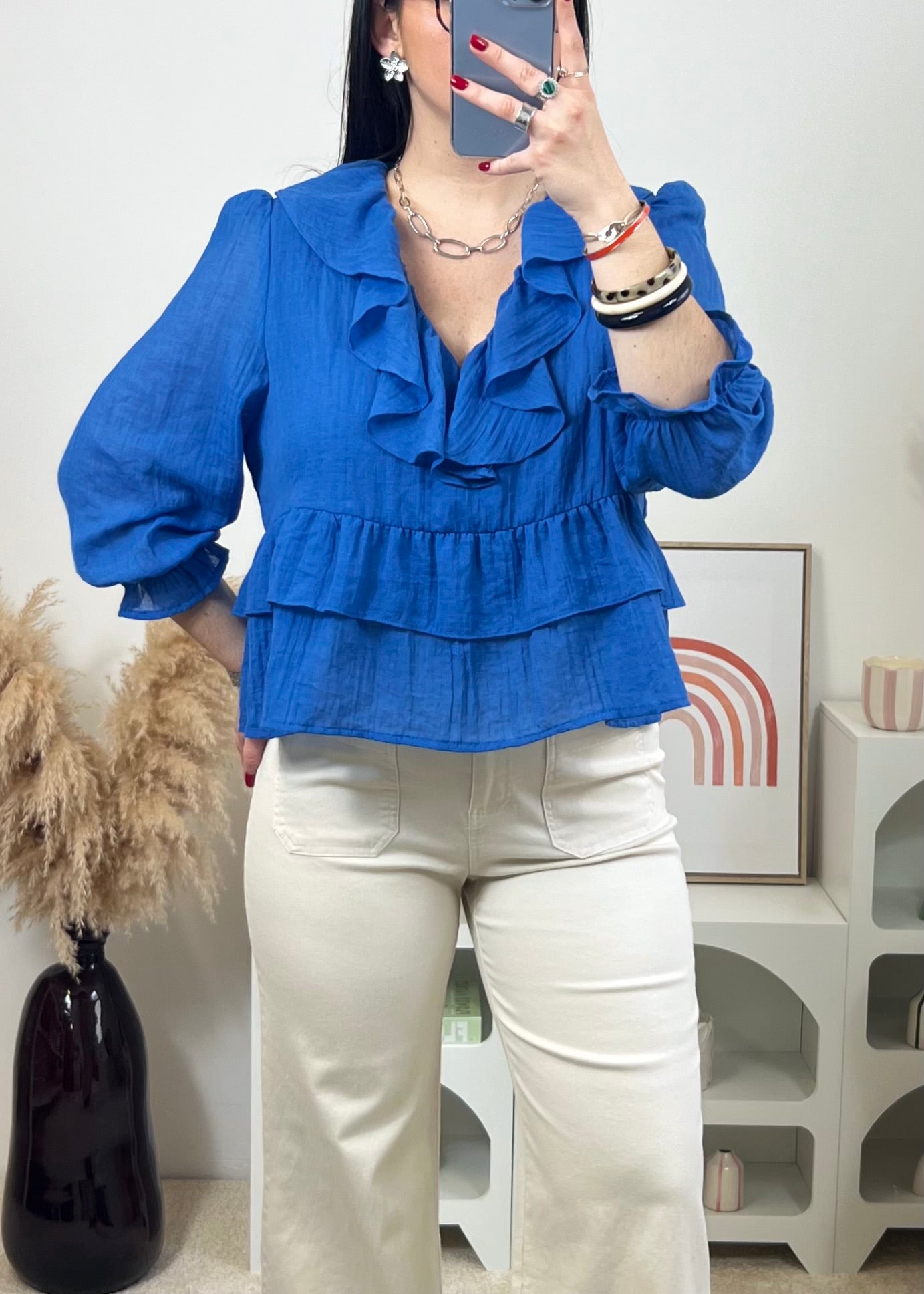 Blouse Eden Bleu Roi