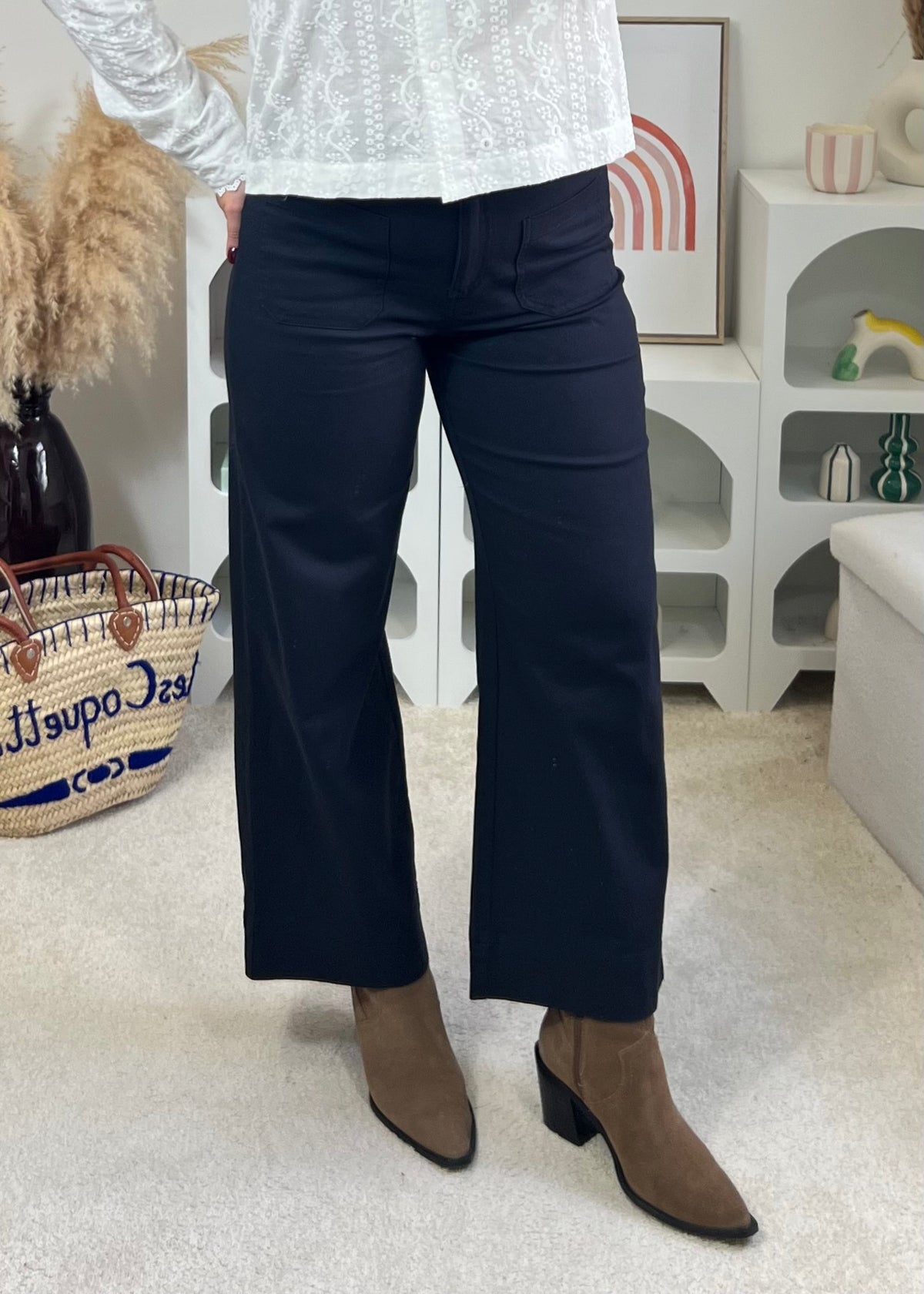 Pantalon Éliza Marine