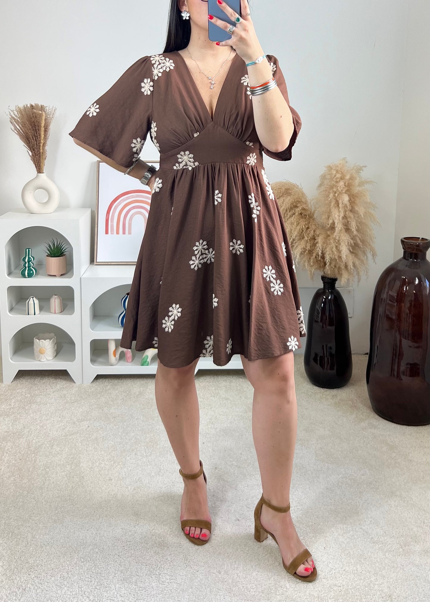 Robe Louvia Choco