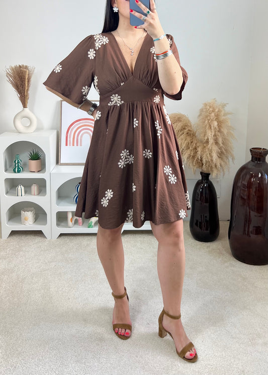 Robe Louvia Choco