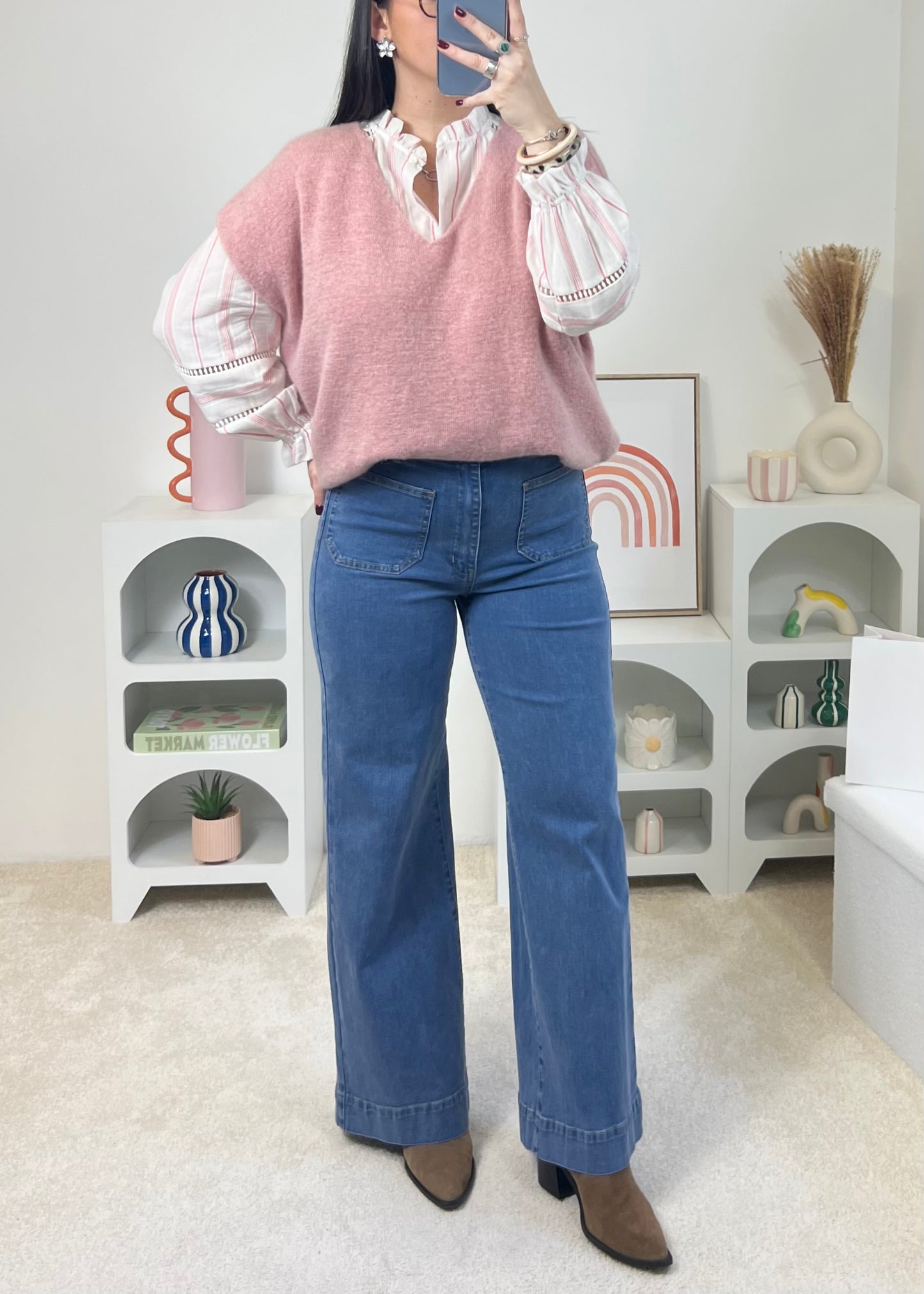 Pull Talia Rose Chiné