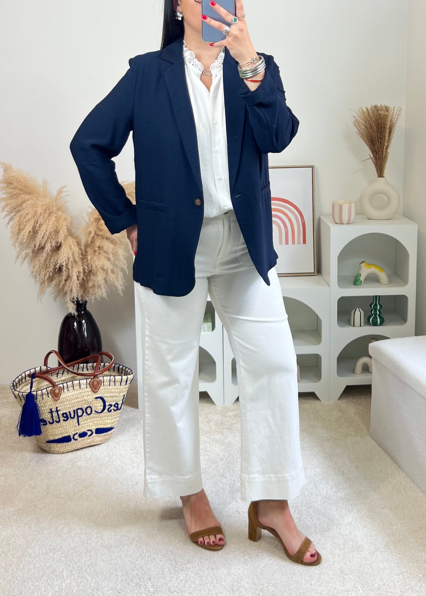 Pantalon Éliza Écru