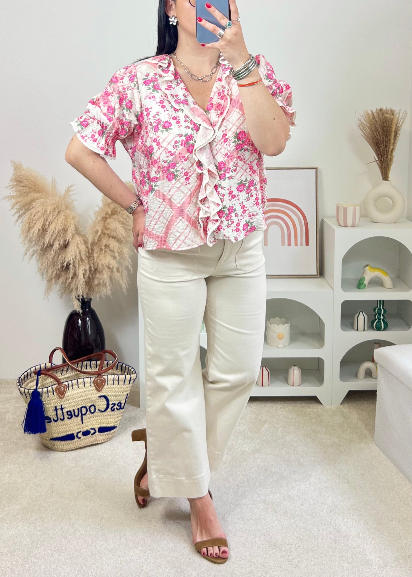 Blouse Manon Fushia