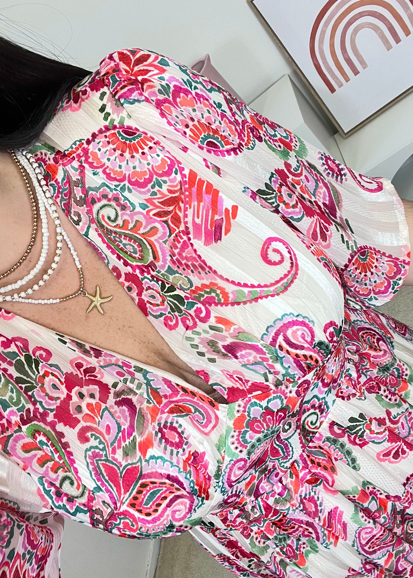 Robe Anna Fushia