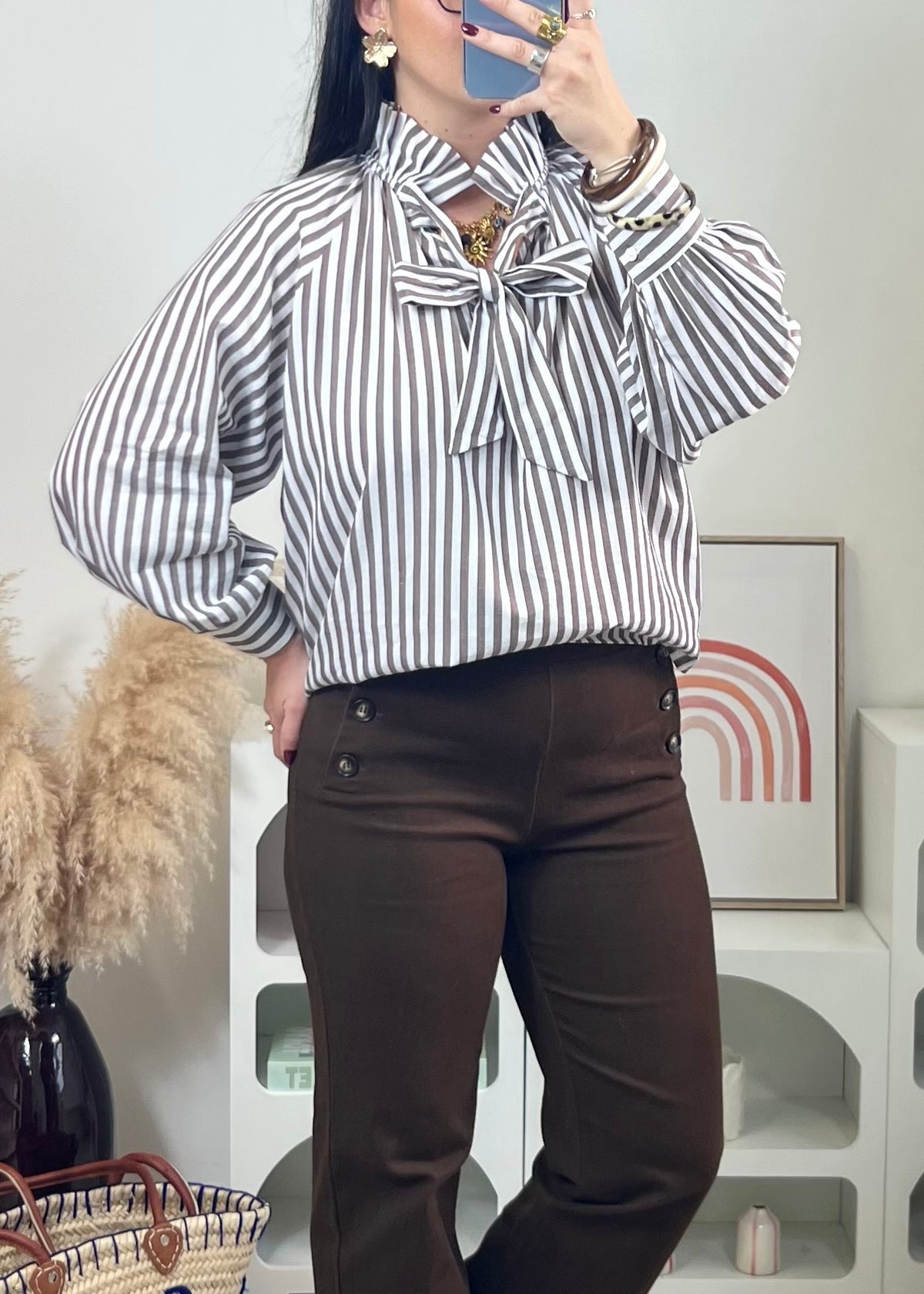 Blouse Naya Choco