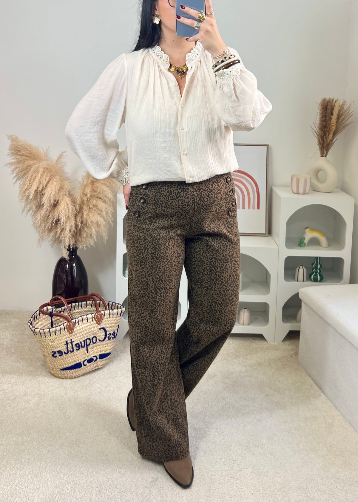 Pantalon Mily Léopard