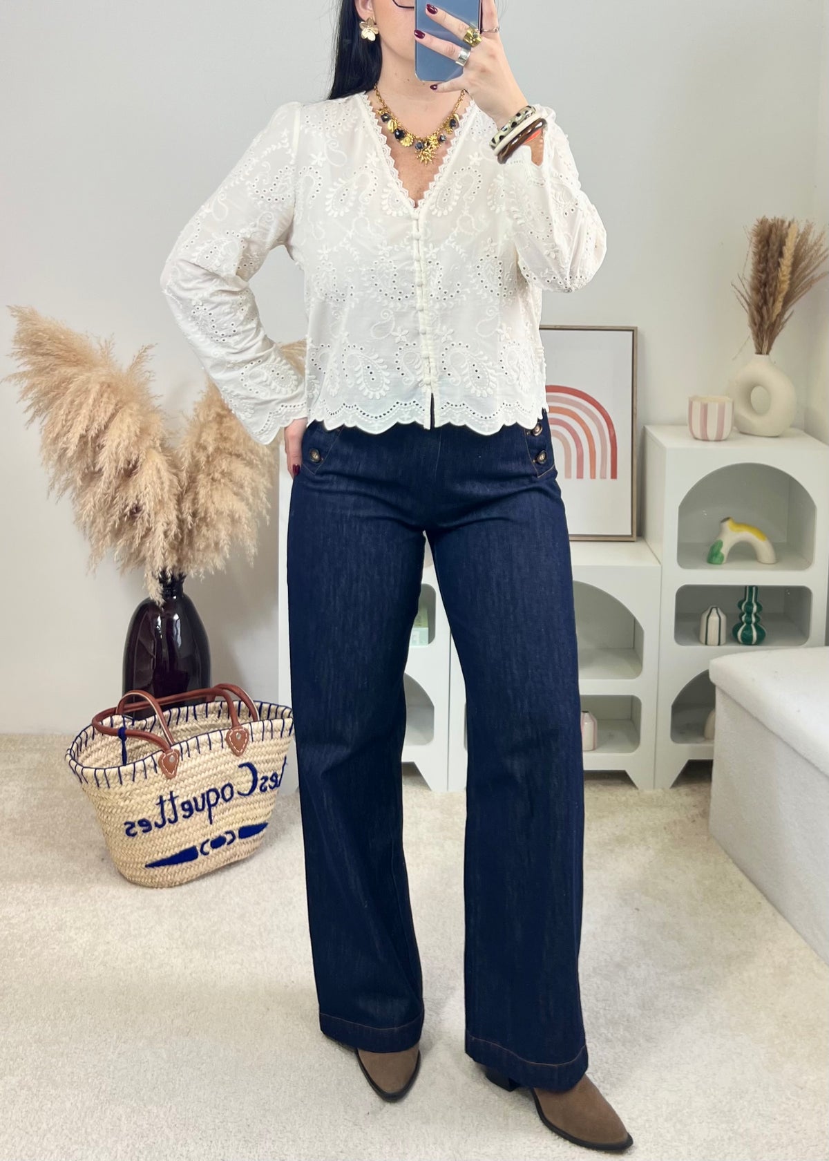 Pantalon Mona Brut
