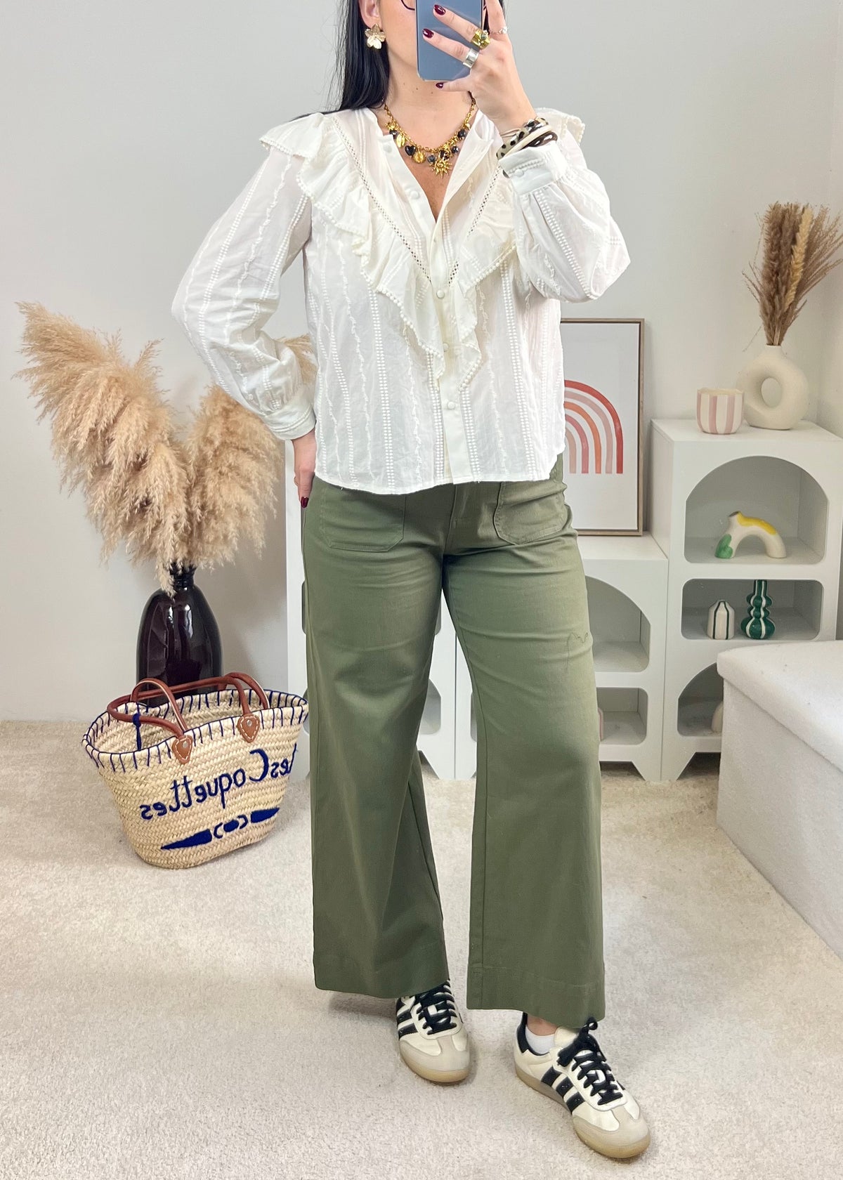 Blouse Léonie Ivoire