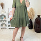 Robe Alia Kaki