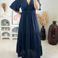 Robe Maïa Marine