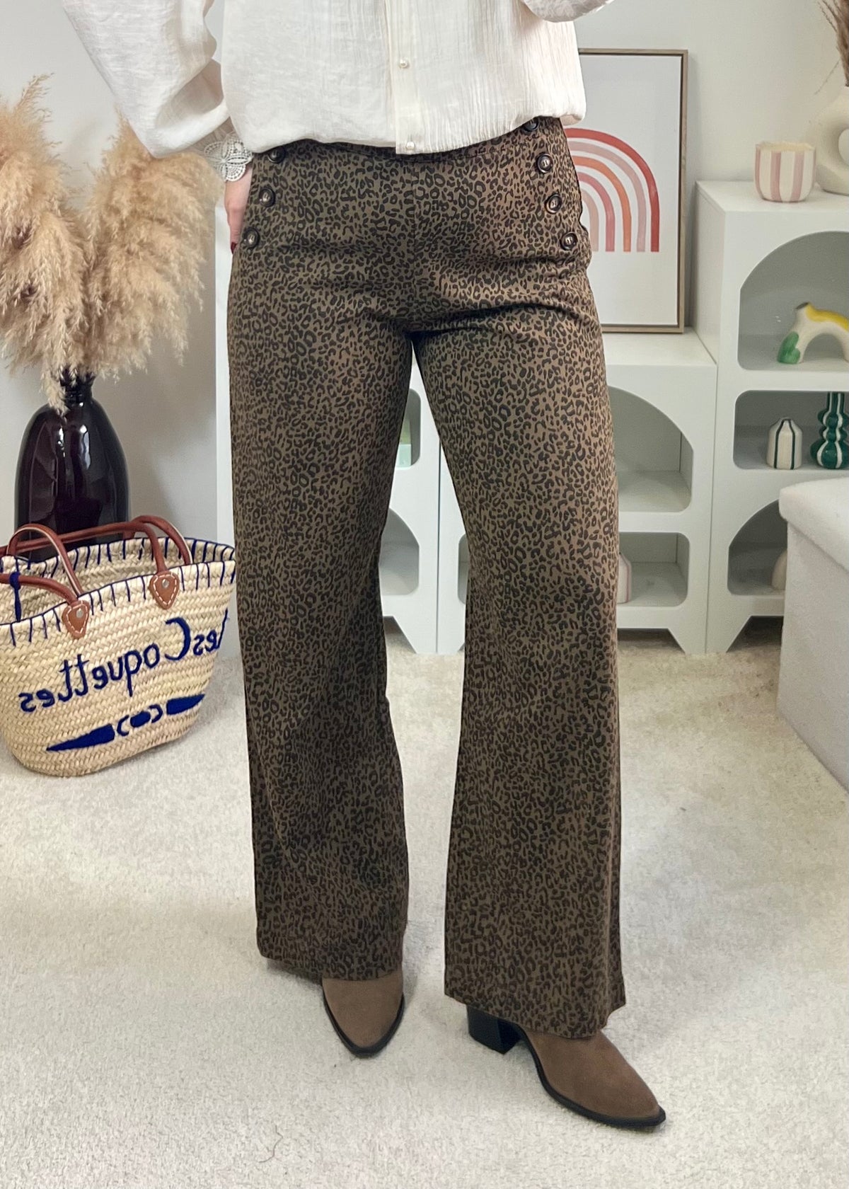 Pantalon Mily Léopard
