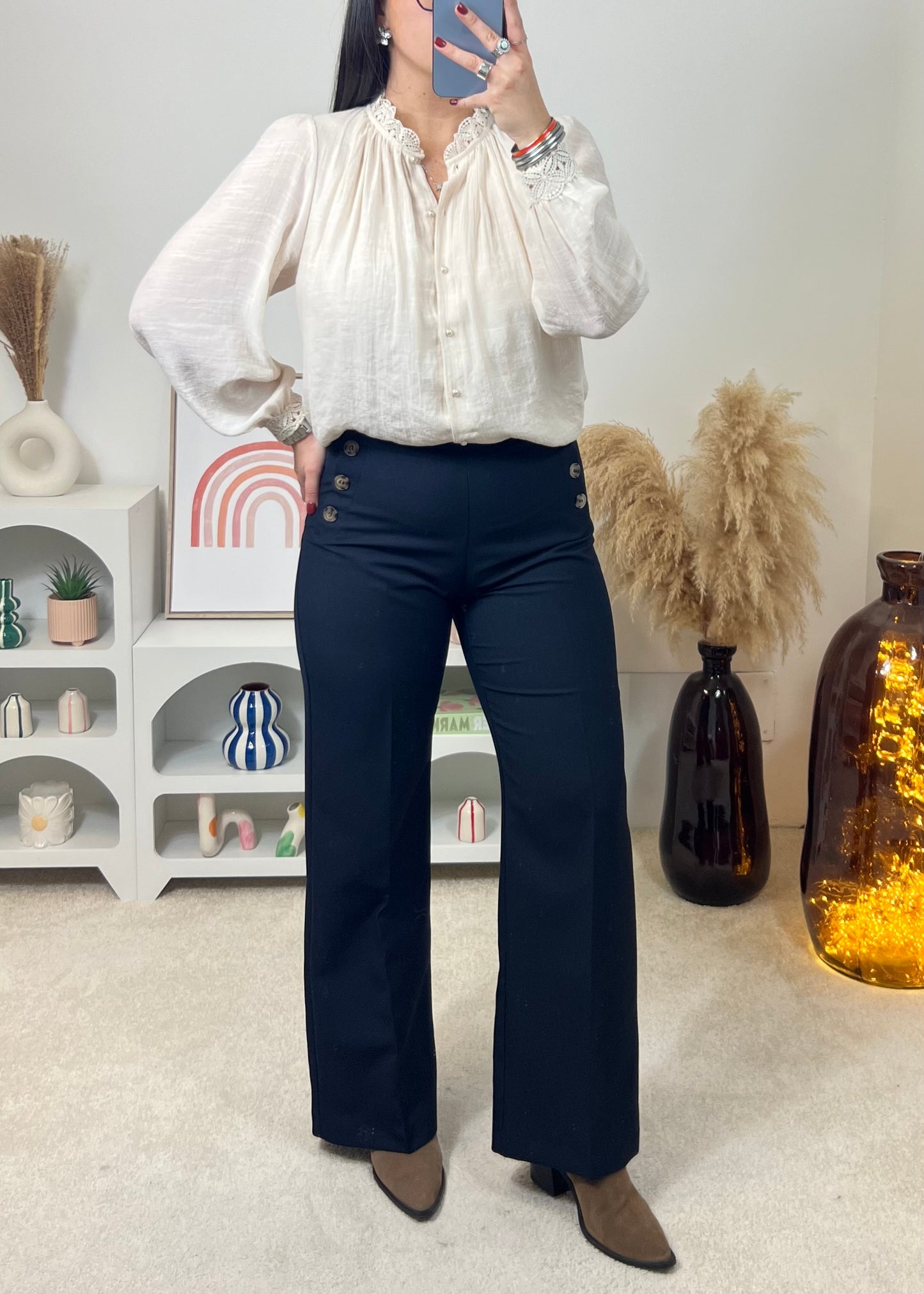 Chemise Emmy Ivoire