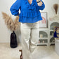 Blouse Eden Bleu Roi